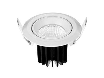 LEDSpot 9W Svart Ø95