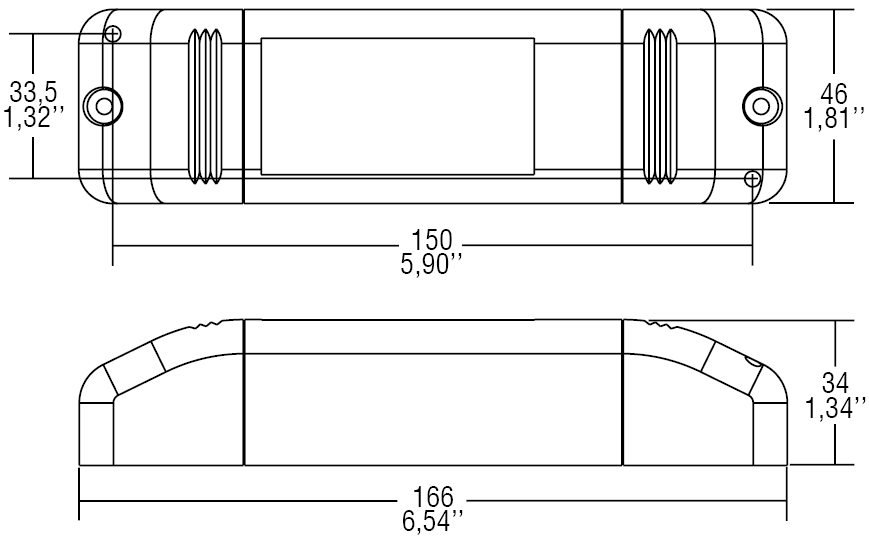 LEDdriver DC Jolly MD LC Dimmanl 150-500ma