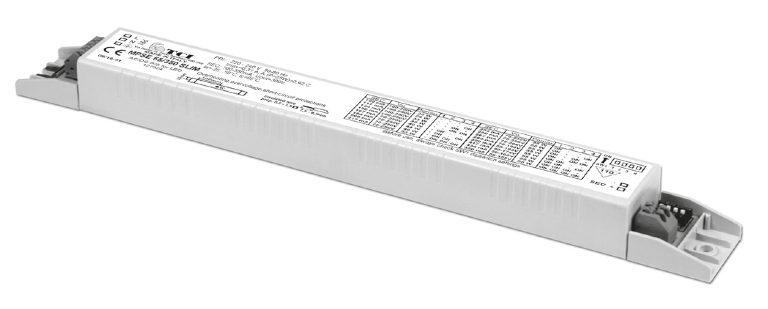 LEDdriver MPSE 55/350 Slim 100-350ms
