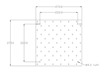 LEE 270x270mm 5700K