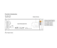 LEDdriver 200W 24V RGBW DALI