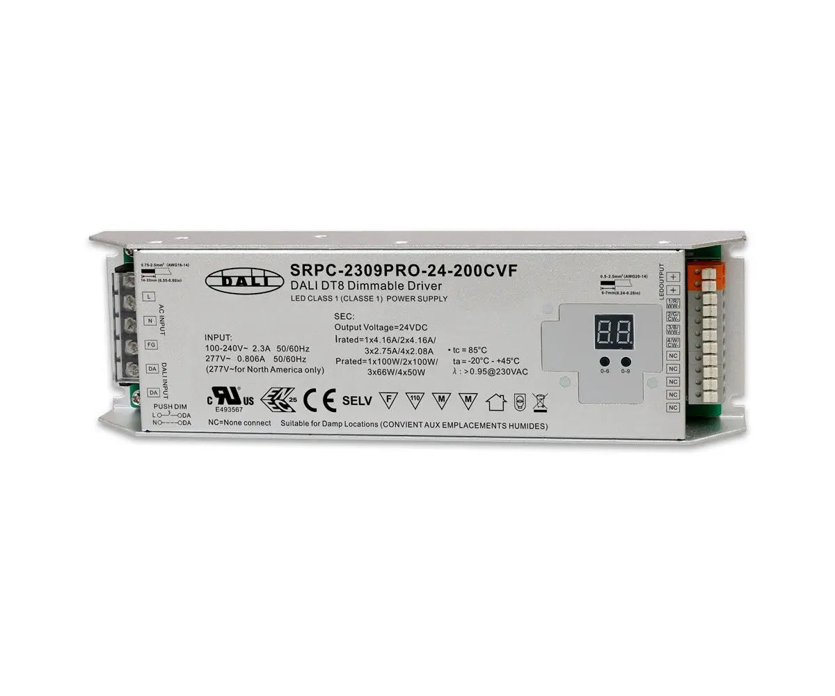 LEDdriver 200W 24V RGBW DALI