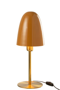 Borðlampi  Ochre/Gold Málmur