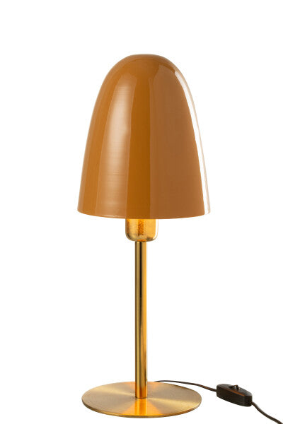 Borðlampi  Ochre/Gold Málmur
