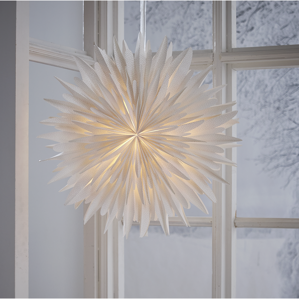 WinterJólastjarna - Hvít 60cm