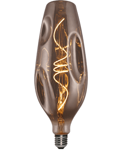LEDpera Bottle Bumped, 5W E27 Smokey