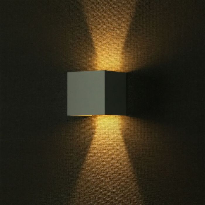 Led kubbaljós á Vegg IP65 Hvítt