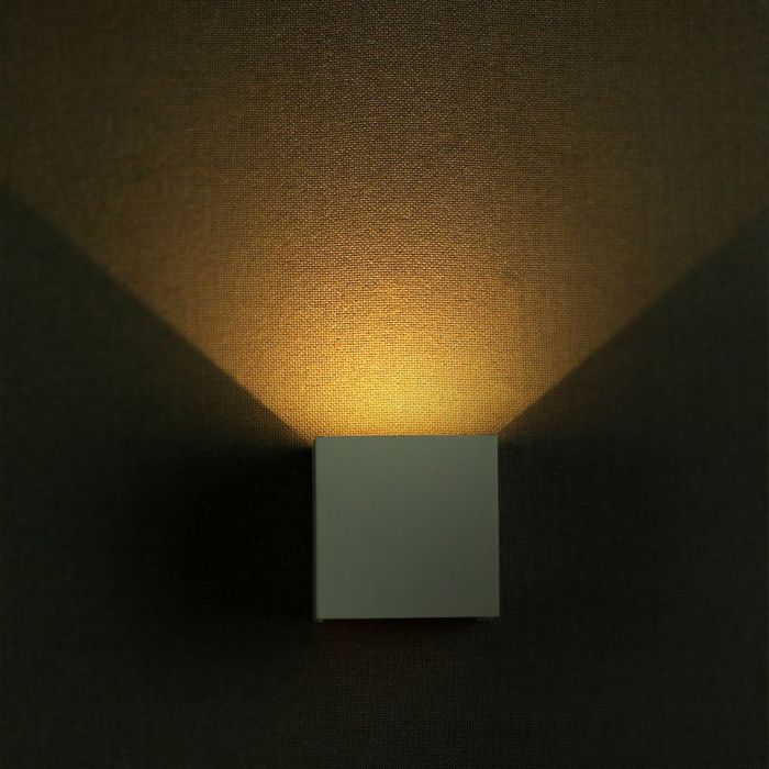 Led kubbaljós á Vegg IP65 Hvítt