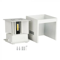 Led kubbaljós á Vegg IP65 Hvítt