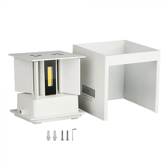 Led kubbaljós á Vegg IP65 Hvítt