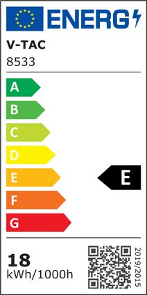 Led ljós á Vegg IP65 Svart Upp/Niður