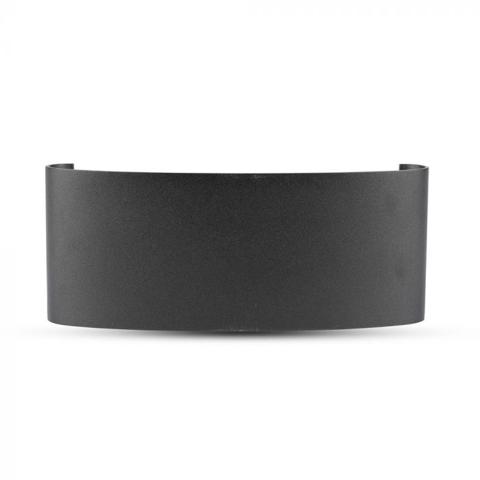 Led ljós á Vegg IP65 Svart Upp/Niður