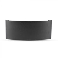 Led ljós á Vegg IP65 Svart Upp/Niður