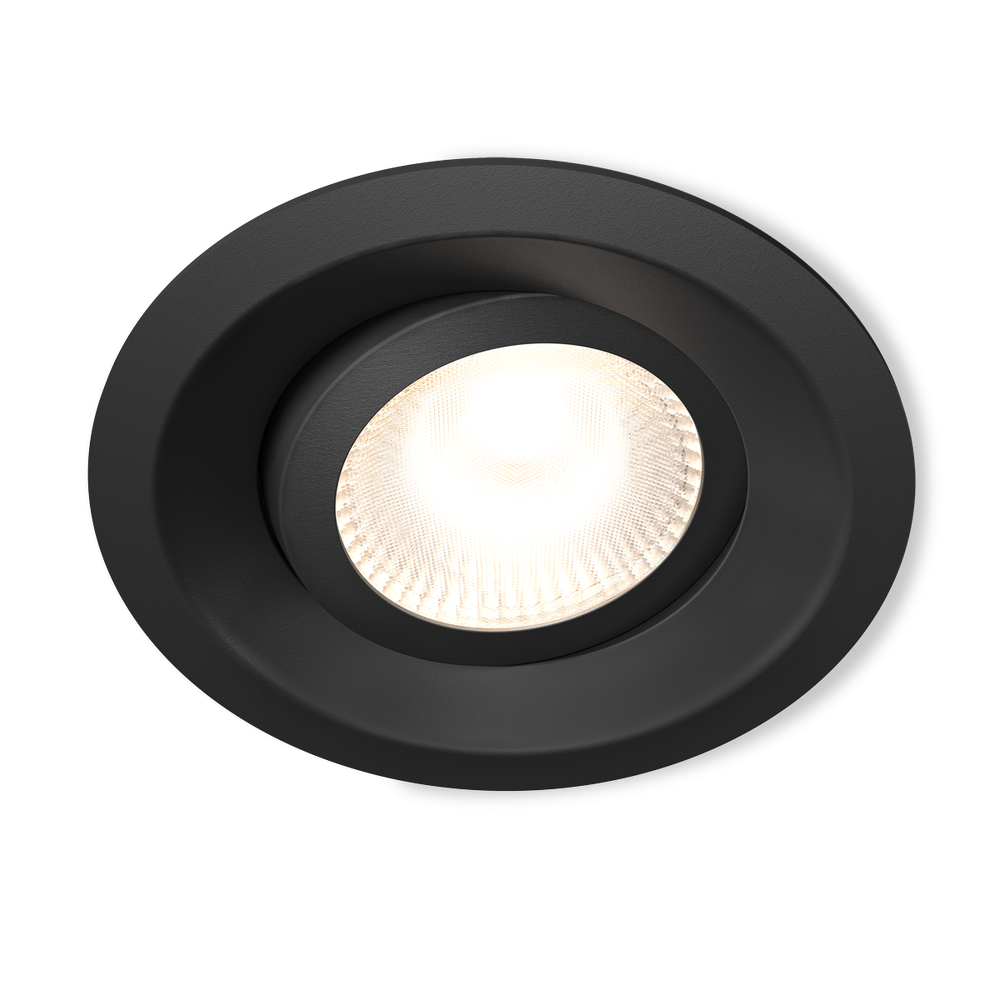 Plejd Innfelt LED Smartljós – Hvítt og Svart , Tunable White DWN-01