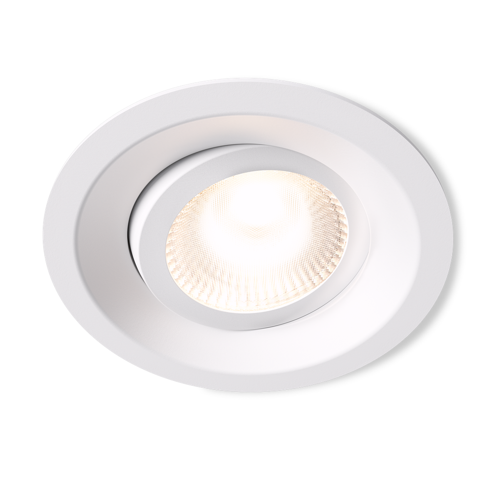 Plejd Innfelt LED Smartljós – Hvítt og Svart , Tunable White DWN-01