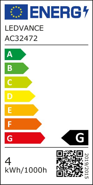 Ledpera Globe 5W (15W) Svört Double E27