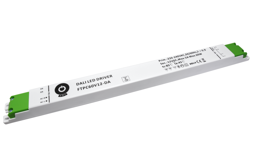 LEDspennir 12V 60W Dali push Dimml.