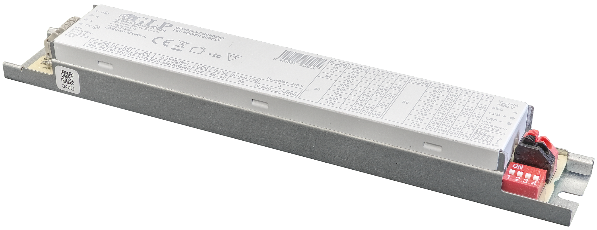LEDspennir 90W 300-775mA 40-220 VDC