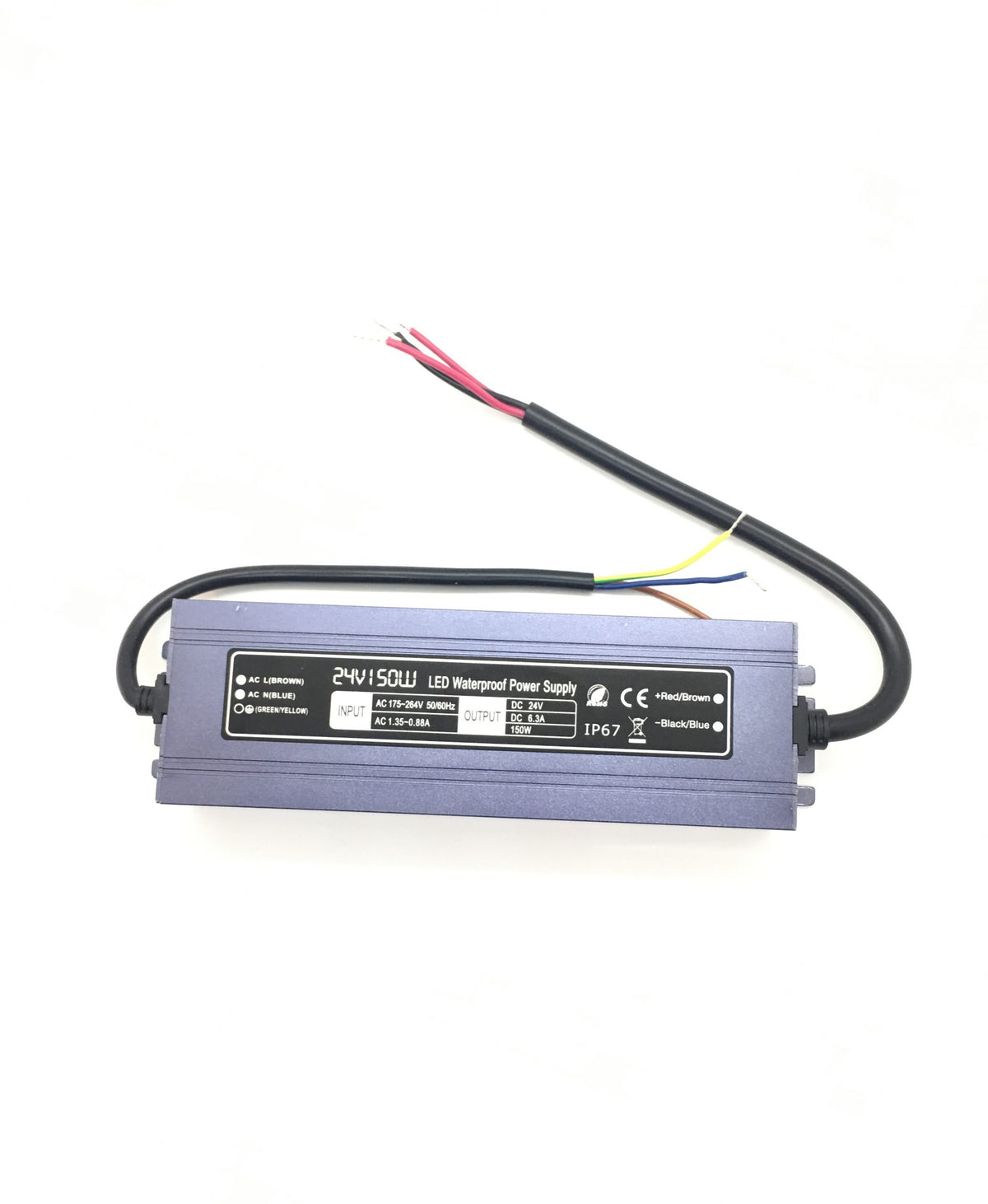 Led spennir 150W 24V IP67