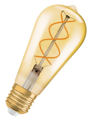 Ledpera Edison Spiral 4W Gyllt E27