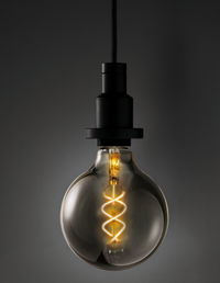 Ledpera Globe 5W (15W) Svört Double E27