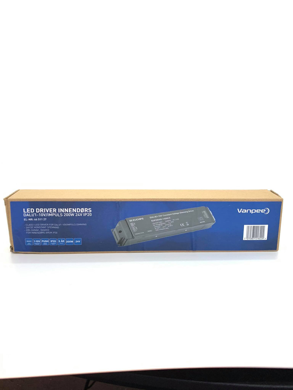 Led driver 24V 200W  IP20 Dali