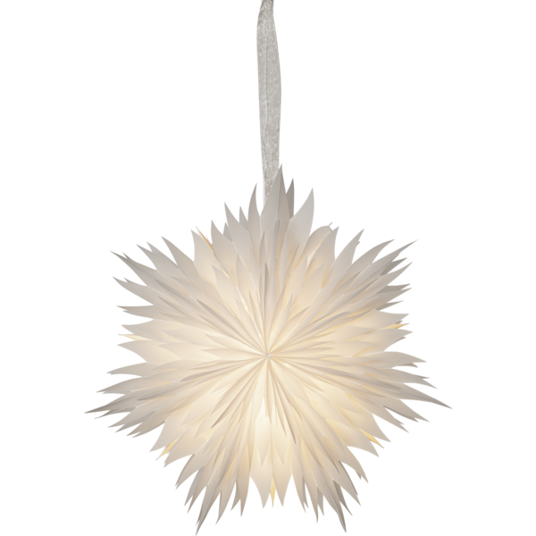 DÍS Jólastjarna - Hvít 45cm