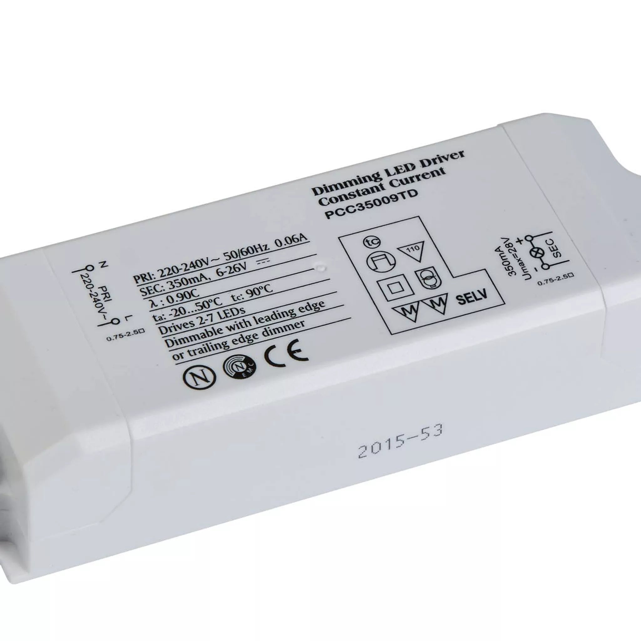 LEDdriver 2-9W 350mA Constant Current