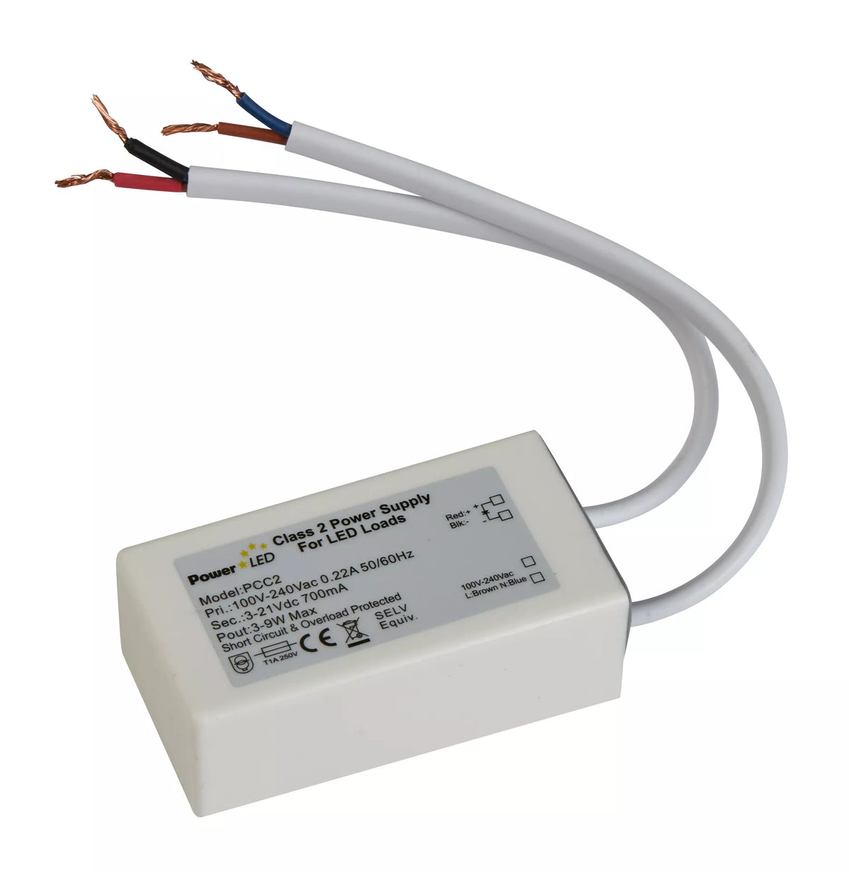 LEDdriver 3-9W 700mA Constant Current
