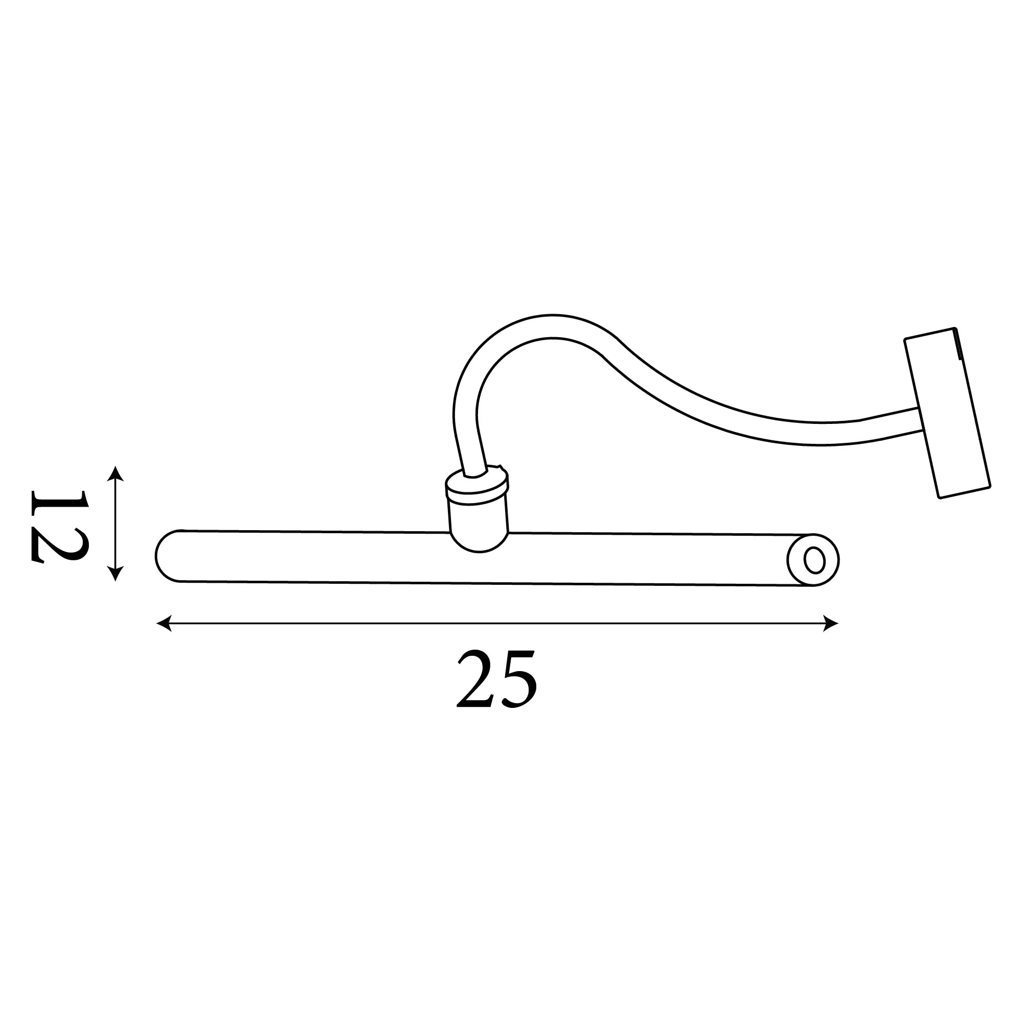 Vigo Hleðslulampi USB-C veggljós