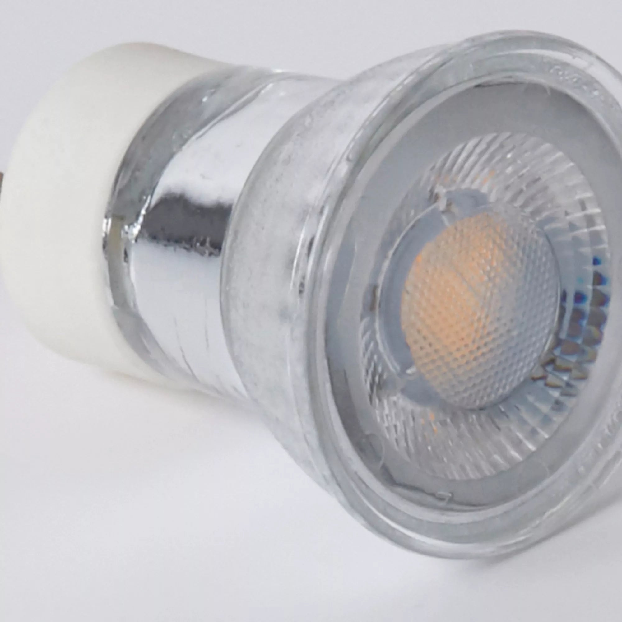 Led pera mini GU10 - 3w 2700K dimmanl.