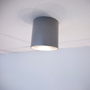 Hringljós Loft Grátt GU10