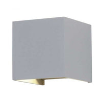 Led kubbaljós á Vegg IP65 Grátt