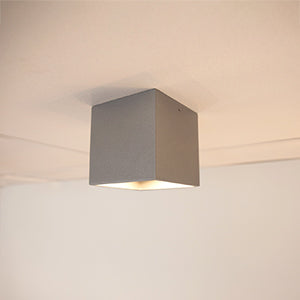 Kubbaljós Loft Grátt GU10
