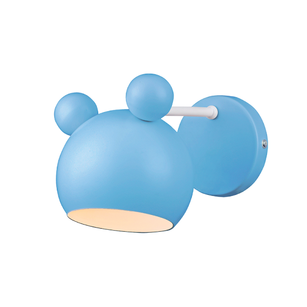 Mikki Mús Veggljós Blár