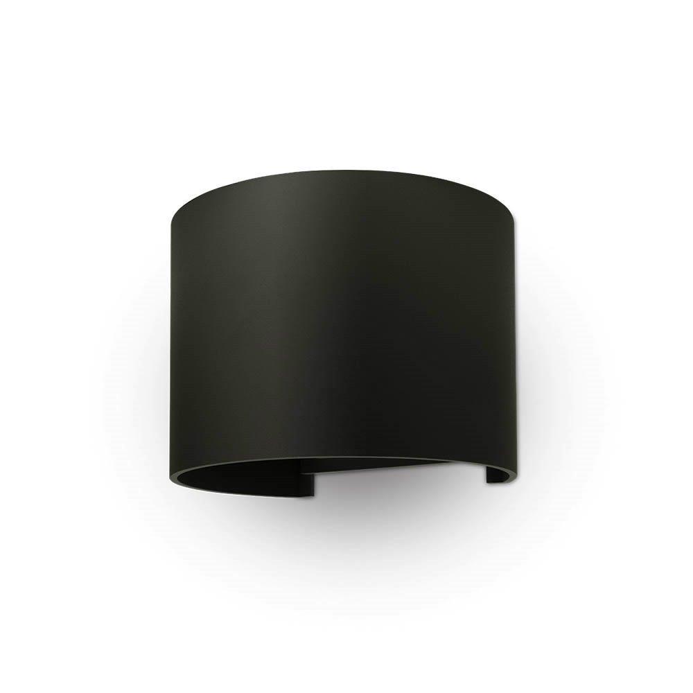 Led Hringljós á Vegg IP65 Svart
