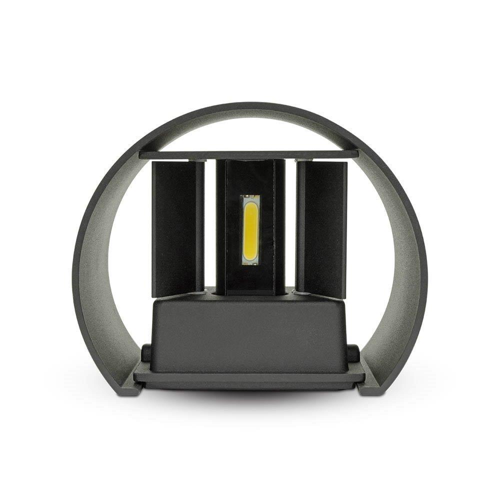 Led Hringljós á Vegg IP65 Svart